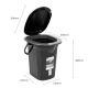 2. GREENBLUE TRAVEL TOILET, BLACK AND NAVY BLUE GB320BB