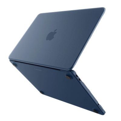 2. Spigen AirSkin Case for MacBook Neo 13" 2026 - Matte Navy Blue