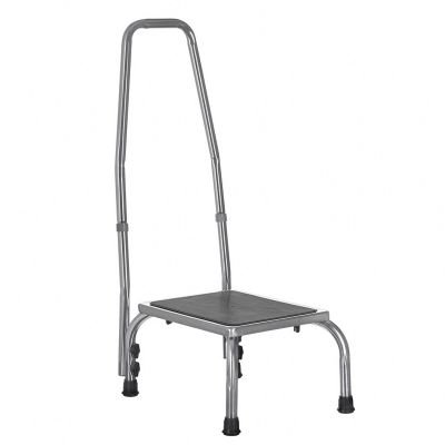 Bathtub step with handrail