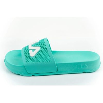 4. Fila women's sports flip-flops Morro comfortable green slippers for the pool