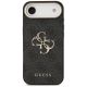 3. Guess 4G Big 4G Classic Logo Case for iPhone Air - Black and Gold