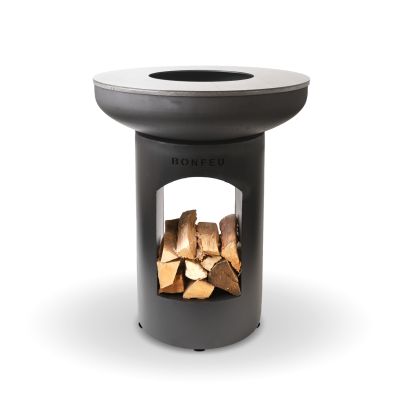 7. BONFEU GARDEN FIRE PIT BONBIZA OPEN BLACK