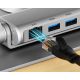 5. UNITEK LAPTOP STAND + USB-C HUB, HDMI 1.4, 4K, PD 100W