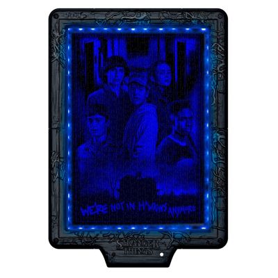 3. Clementoni The Metamorphic Art Collection - Stranger Things Puzzle 520 pcs TV/Movies