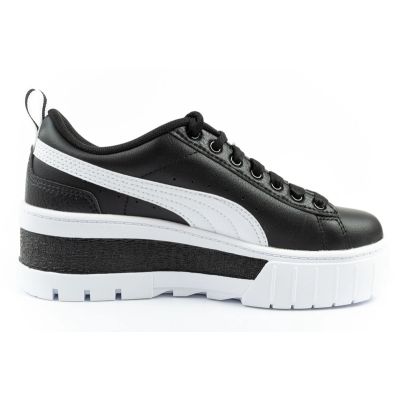 4. Puma Mayze women's sports shoes Sneakers platform black white fashionable