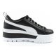 4. Puma Mayze women's sports shoes Sneakers platform black white fashionable