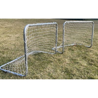 11. SET OF 2 FOOTBALL GOALS WITH NET 78x56x45CM