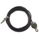 2. Cable for Home Gym 544 cm with Rubber Stopper and Screw Attachment