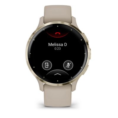 2. Garmin Venu 3S 41 mm Smartwatch, Beige