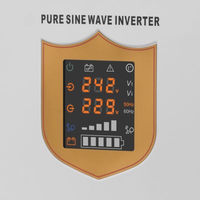 9. KEMOT PROsinus-2200 emergency power supply, pure sine wave converter with charging function 12V 230V 2200VA/1600W