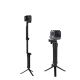 4. 3 in 1 Monopod Tripod with Selfie Stick for GoPro - Black