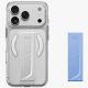 2. Uniq Heldro Air Magclick Charging Case for iPhone 18 Pro / 17 Pro - Transparent