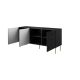 2. HOLE chest of drawers 152x42.5xH74.5 black matt