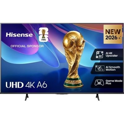 16. Hisense 50A6S 127 cm (50") 4K Ultra HD Smart TV Wi-Fi Black