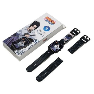 2. abxy Fit Touch 3 Smartwatch Sasuke Uchiha Space Gray