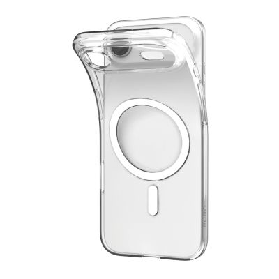 Puro 0.3 MAG Ultra-Slim TPU Case Compatible with MagSafe for iPhone 17 Air - Transparent
