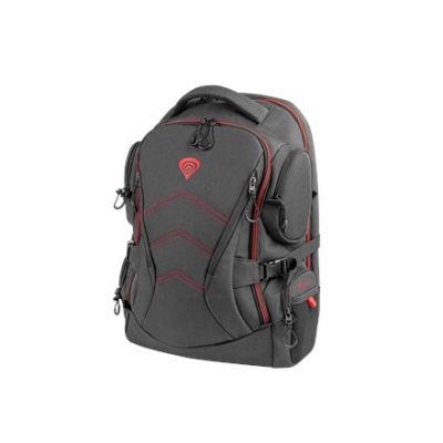 16. LAPTOP BACKPACK GENESIS PALLAD 550 BLACK 15.6"/17.3"