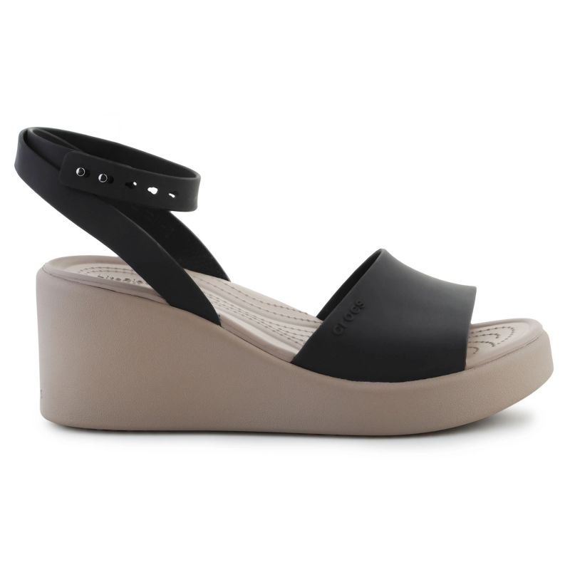 5. Crocs Brooklyn Ankle Strap Wedge W 209406-07H sandals