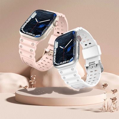 10. Strap Triple Protection for Apple Watch 38 / 40 / 41 mm band bracelet - beige