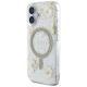 2. Guess Resin Flowers Glitter MagSafe iPhone 16 Case - Beige