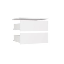 OPENO Drawer Module 2SZ with 2 Drawers, WHITE – for Walk-in Closet and Bedroom