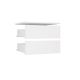 OPENO Drawer Module 2SZ with 2 Drawers, WHITE – for Walk-in Closet and Bedroom