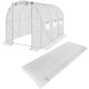 18. COVER FOIL FOR GARDEN TUNNEL GREENHOUSE 200x300x200CM WHITE
