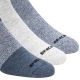 2. Skechers 3pk Mens Qtr Colorbloc Socks S118998-BLU Multicolor 41-46