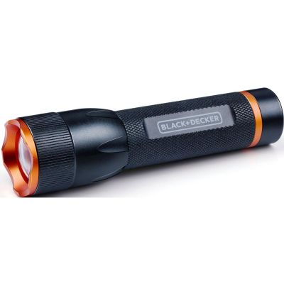 2. 3W 120-Lumen Tactical Aluminum Flashlight, BLACK+DECKER