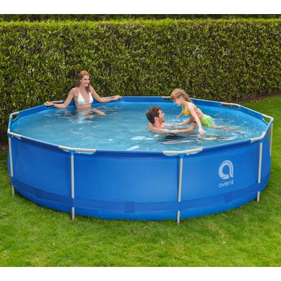 9. OVAL FRAME POOL 360X76CM 17799