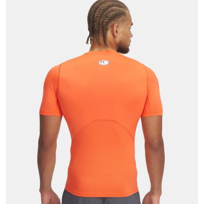 2. UA HG Armor Comp SS Men's Training Top Orange (1361518-847)