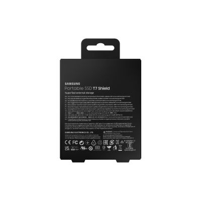 8. SAMSUNG SSD T7 Shield Black 2TB MU-PE2T0S/EU