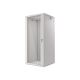 3. Lanberg WF01-6627-10S Rack Cabinet (27U; 1300mm / 600mm / 600 mm; wall-mounted; Glass; 19''; gray)
