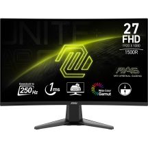 MSI MAG 27C6X Computer Monitor 68.6 cm (27") 1920 x 1080 px Full HD LCD Black