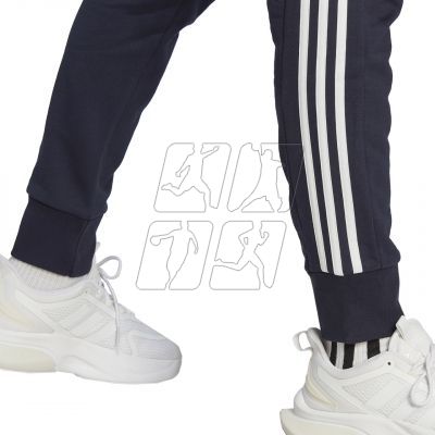 5. adidas Essentials French Terry Tapered Cuff 3-Stripes M IC9406 pants
