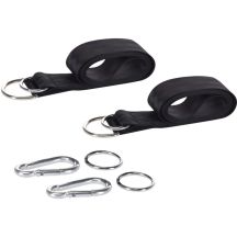 STRAPS, HANDLES, CARABINER HOOKS, SUSPENSION, MOUNTING FOR HAMMOCK, PROGARDEN SWINGS