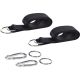 STRAPS, HANDLES, CARABINER HOOKS, SUSPENSION, MOUNTING FOR HAMMOCK, PROGARDEN SWINGS