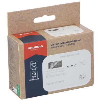 4. Carbon monoxide detector LED light battery