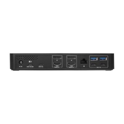 3. Conceptronic 17-1 USB-C->HDMI DP 4K/60Hz GbE USB-C Docking Station bk
