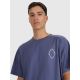5. Men's oversize printed T-shirt 4F 4FWAW25TTSHM2401-32S