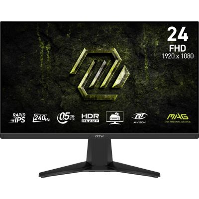 2. MSI MAG 245F X24 computer monitor 60.5 cm (23.8") 1920 x 1080 px Full HD LCD Black