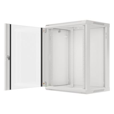 2. Lanberg WF01-6415-10S Rack Cabinet (770mm / 600mm / 450mm; wall-mounted; gray)