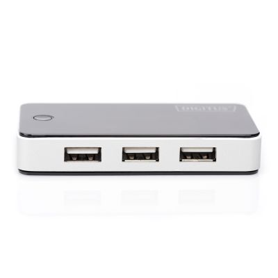 2. Hub DIGITUS DA-70222 (7x USB 2.0; black)