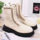 5. Leather ankle boots with a chain insulated Artiker W HBH40