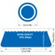 24. EXPANDING POOL WITH INFLATABLE COLLAR 300X76CM 17793