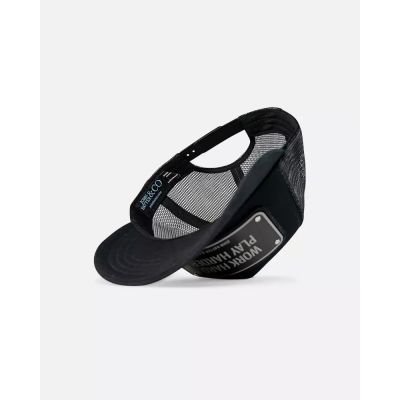 5. JOHN HATTER & CO WORK HARD PLAY HARDER BLACK 1-1073-U00