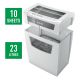 5. Leitz IQ Home Office P4 shredder, 10 sheets, 23 l bin