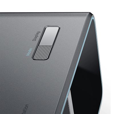 3. Cuktech TA3005U 300W 5-in-1 Charging Station with Digital Display - Silver