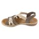 2. Rieker Sandals 65918-64 Beige 36