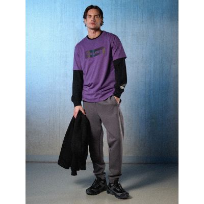 6. Men's regular printed T-shirt 4F 4FRSS26TTSHM3659-50S